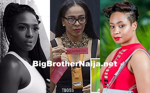 Former Big Brother Africa Housemates, Beverly Osu And Pokello Nare Involved In A War Over TBoss