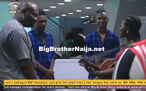 Big Brother Naija 2017 Housemates Create A Song With Don Jazzy And The DNA Twins