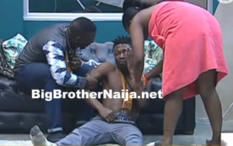 Big Brother Naija 2017 Day 70: Bisola Makes Fun Of Efe's Behaviour After He Got Drunk