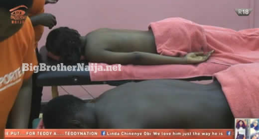 Ahneeka And Angel Receive Massages