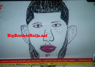 Frodd Portrait Painting Big Brother Naija 2019