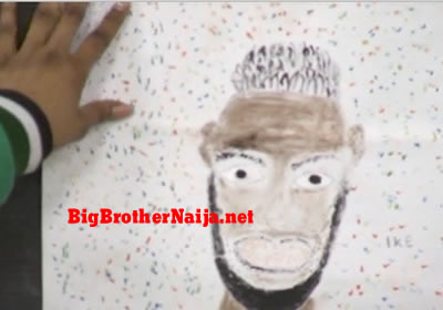 Ike Portrait Painting Big Brother Naija 2019