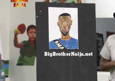 Omashola Portrait Painting Big Brother Naija 2019