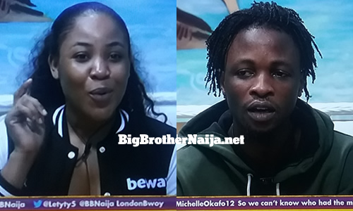 Erica insults Laycon on day 49 of Big Brother Naija 2020