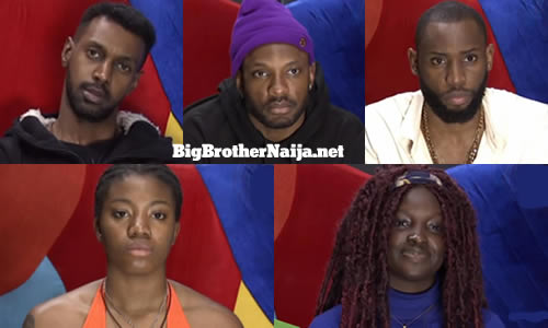 Big Brother Naija 2021 (Season 6) Week 8 Nominated Housemates