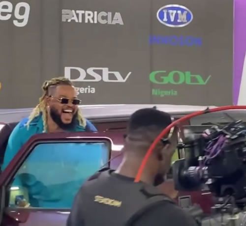Whitemoney receives his Big Brother Naija 2021 (Season 6) 'Shine Ya Eye' Winner's Prizes