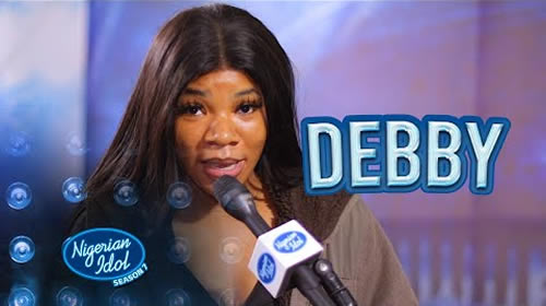 Debby Felix - Nigerian Idol 2022 (Season 7) Top 12 contestant.