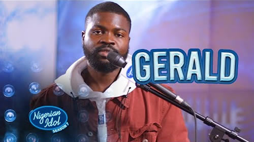 Gerald Ifechi - Nigerian Idol 2022 (Season 7) Top 12 contestant.