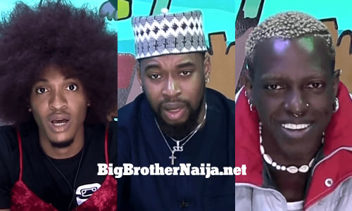 Groovy, Hermes and Sheggz have been Evicted Big Brother Naija 2022 (Season 7) on Day 64