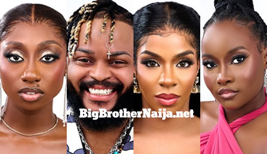 Big Brother Naija Season 8 (All Stars) Week 6 nominated housemates in 2023